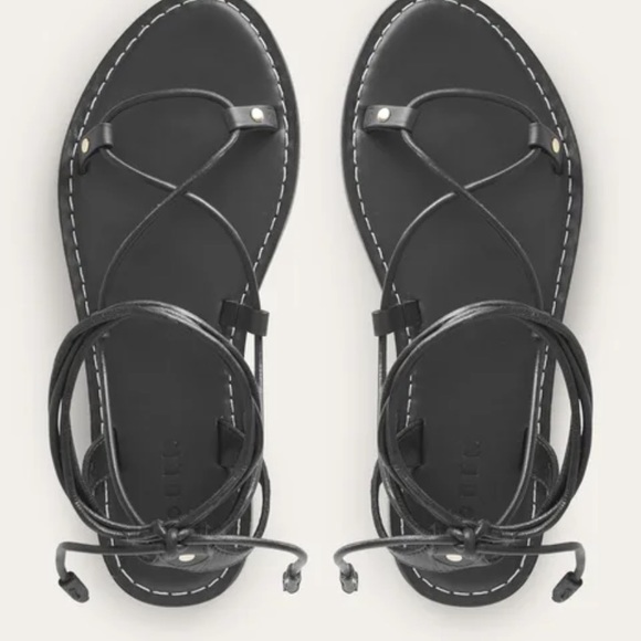 Boden Scarf Wrapped Sandal Size 41 - Picture 3 of 7